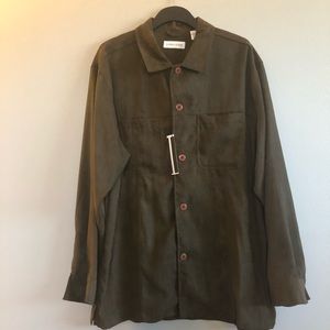 NWT Men’s Linea Dome Button Down Shirt XL